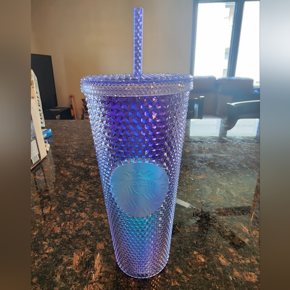 Starbucks 2021 Mermaid Ombre Studded Cup venti 24oz Brand New!!!